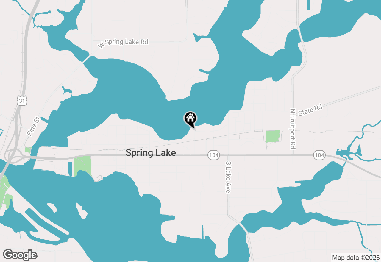Map of 400 Lakeview Court #25D, Spring Lake, MI 49456