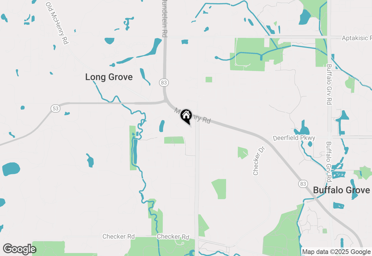 Map of 1198 Bristol Lane, Buffalo Grove, IL 60089