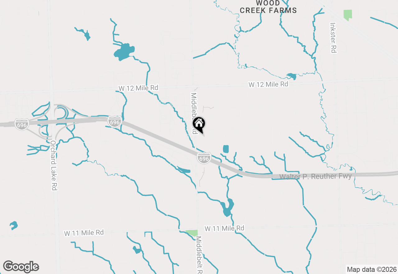 Map of 27263 Winterset Circle, Farmington Hills, MI 48334