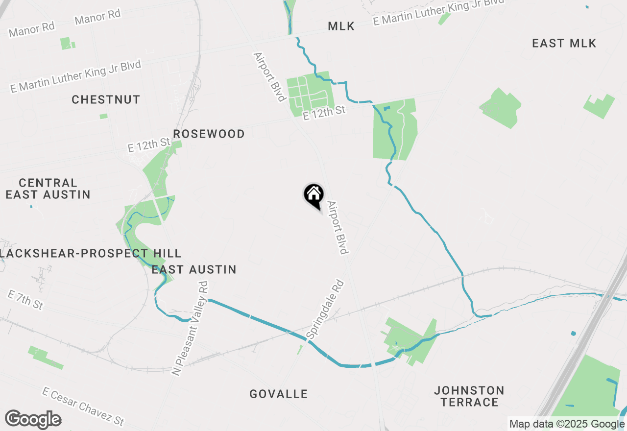 Map of 3307 Kay St #1, Austin, TX 78702