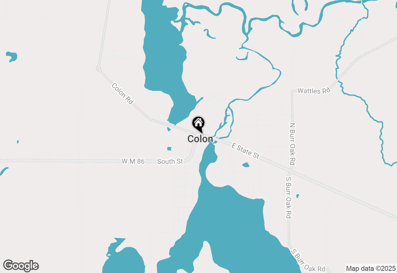 Map of 108 E State Street, Colon, MI 49040