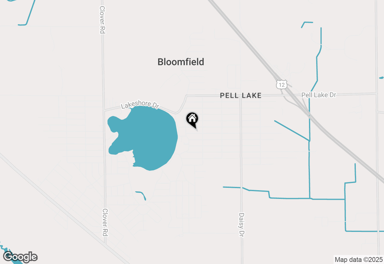 Map of W1038 Eau Claire Rd, Genoa City, WI 53128