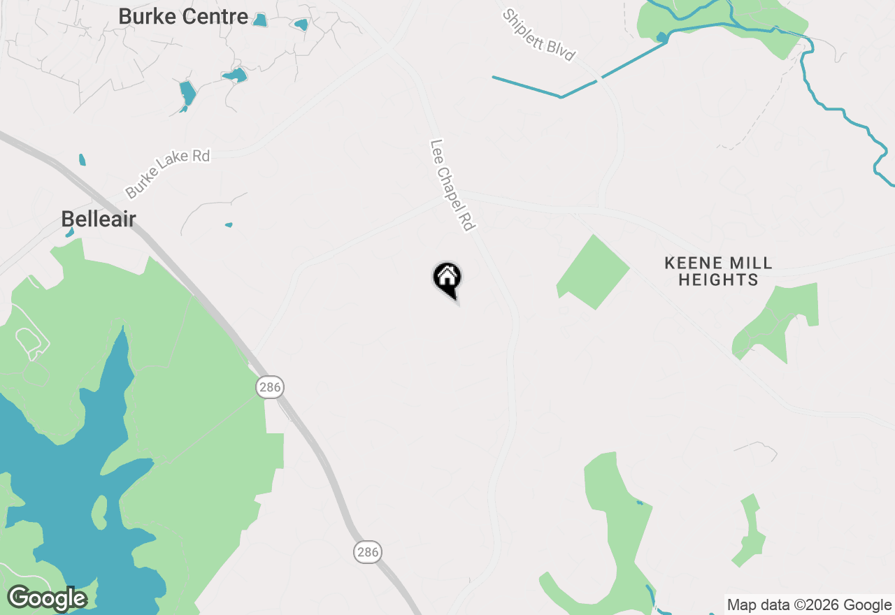 Map of 6622 Crayford Street, Burke, VA 22015