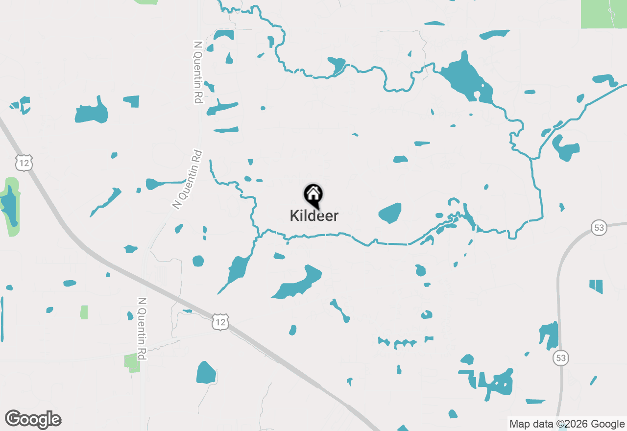 Map of 22167 W Casa Bella View, Kildeer, IL 60047