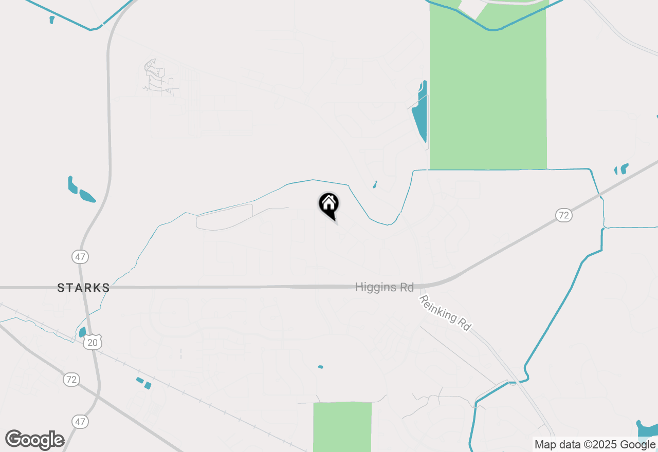 Map of 1847 Southern Circle, Pingree Grove, IL 60140