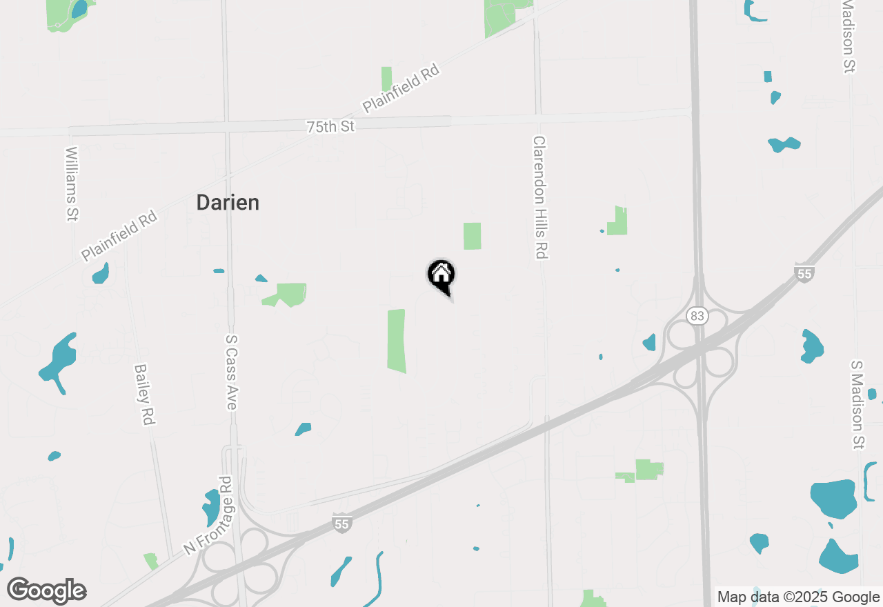 Map of 7925 Farmingdale Drive, Darien, IL 60561