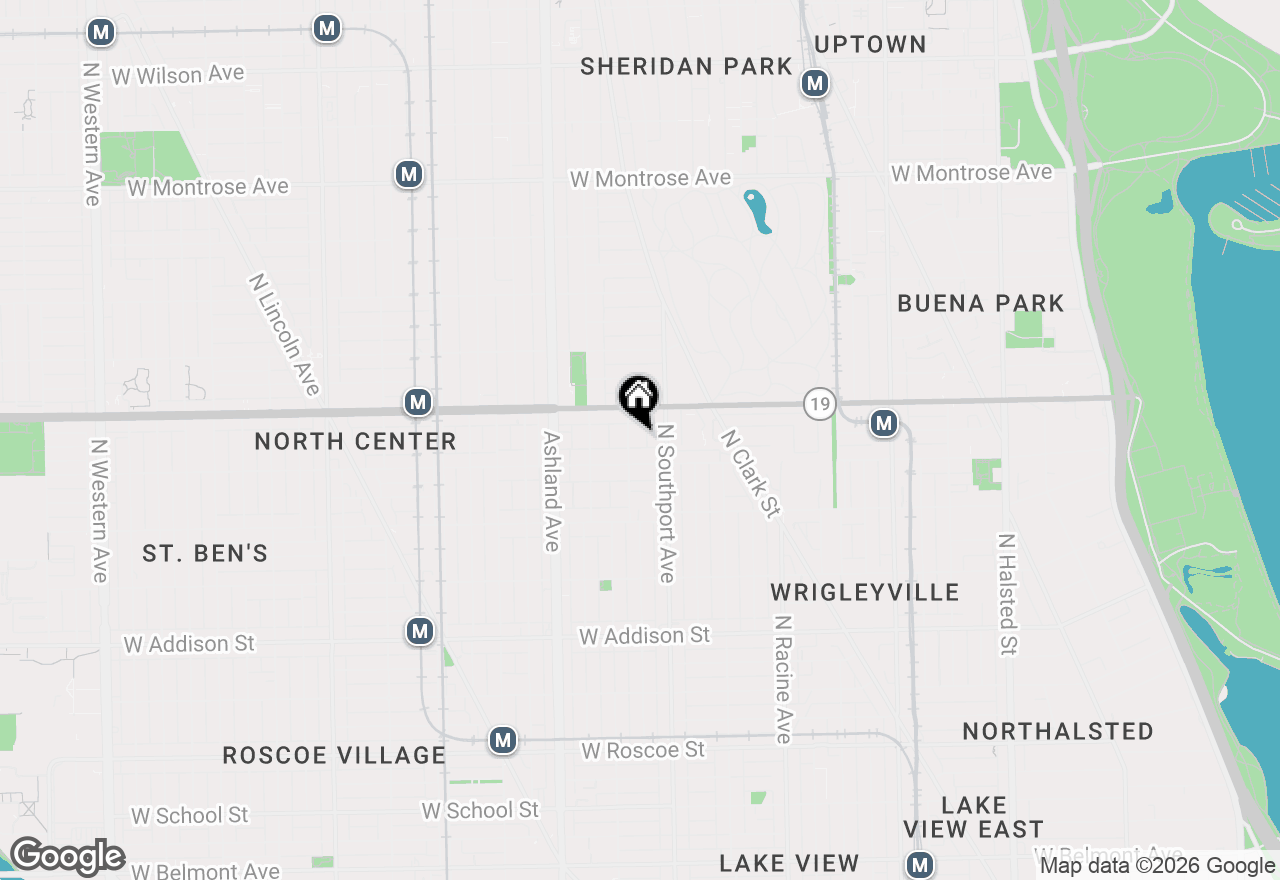 Map of 3925 N Janssen #3, Chicago, IL 60613