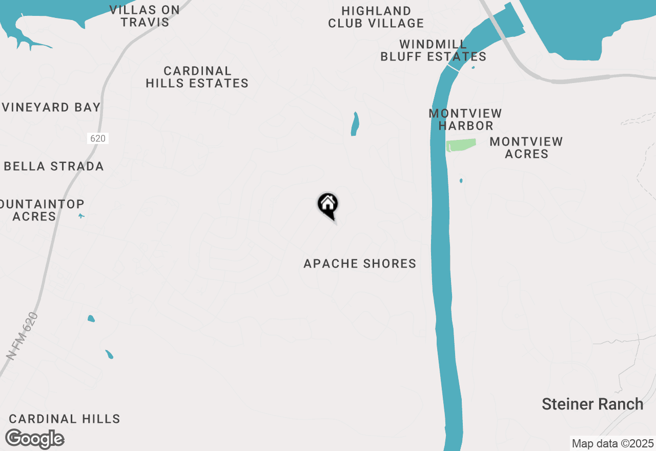 Map of 2302 Rain Water Dr, Austin, TX 78734
