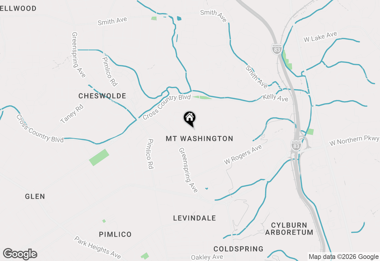 Map of 5711 Ridgedale Road, Baltimore, MD 21209