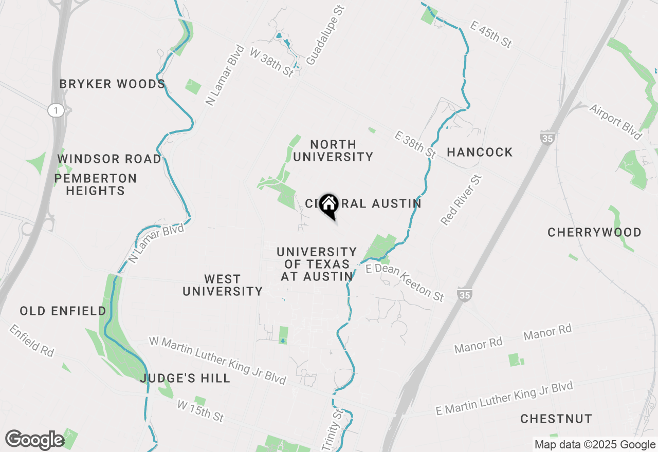 Map of 311 E 31st St #303A, Austin, TX 78705