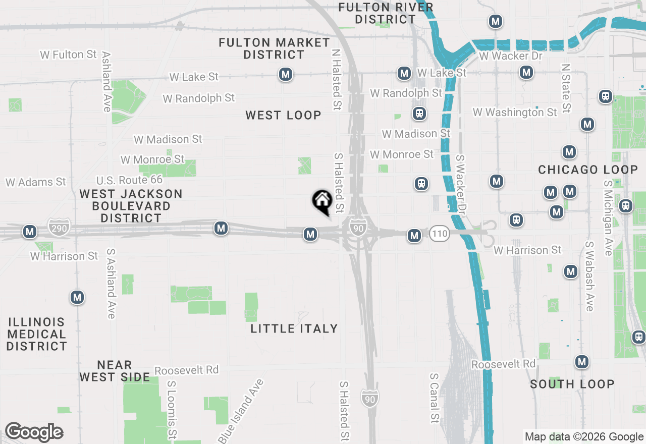 Map of 400 S Green Street #210, Chicago, IL 60607