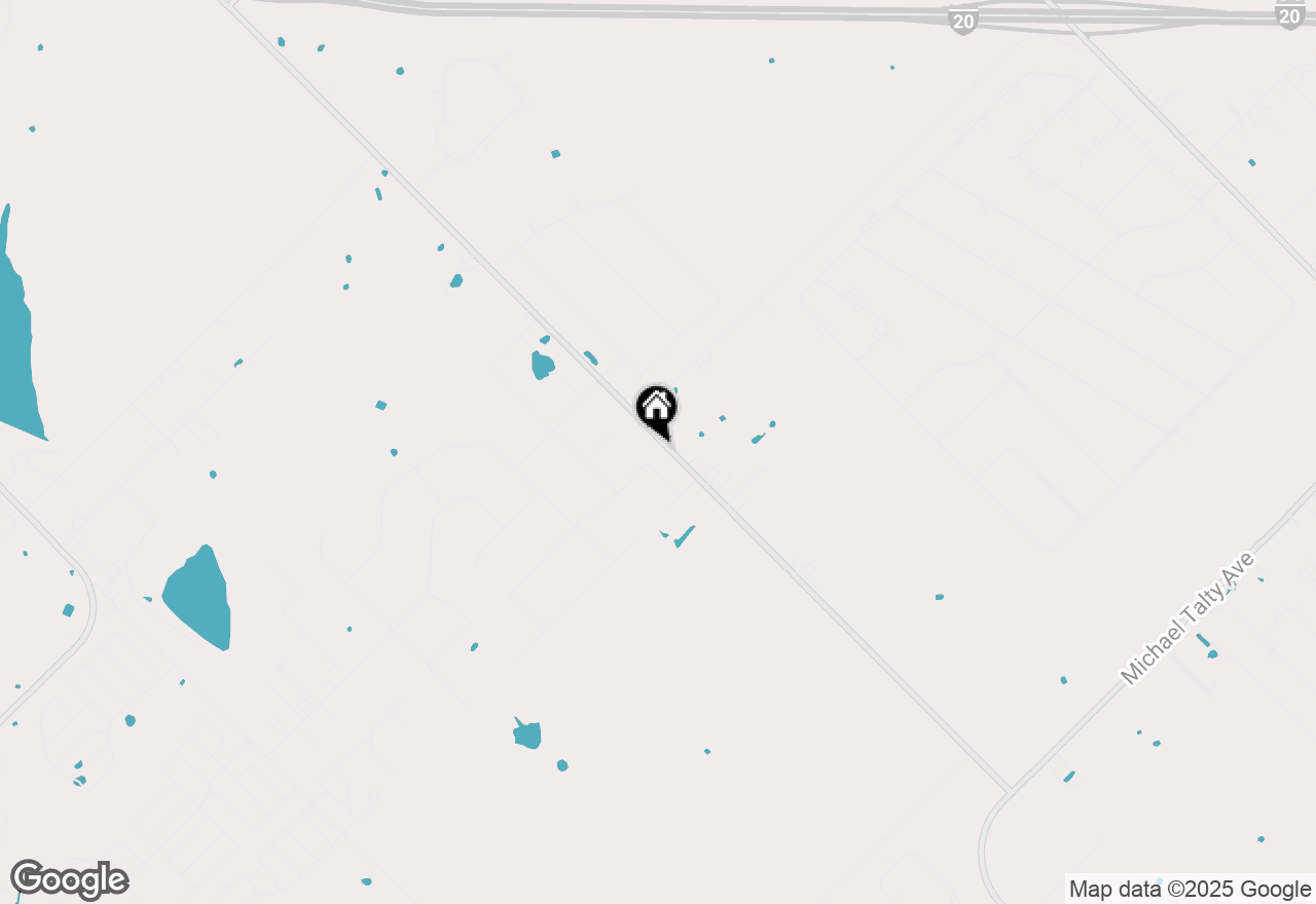 Map of 6801 Lancashire Way, Mesquite, TX 75126
