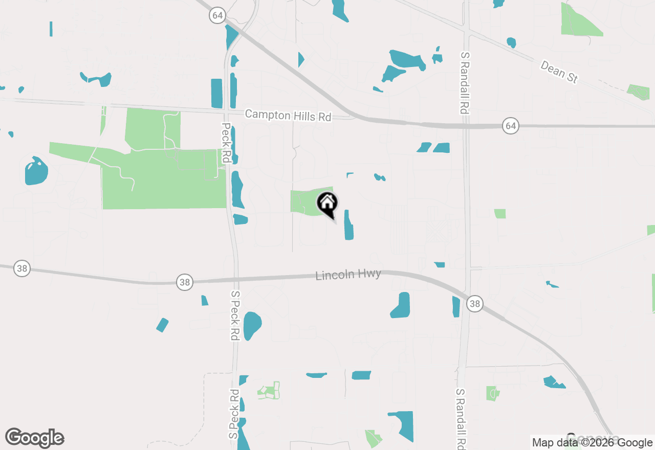 Map of 2920 Langston Circle #2920, St. Charles, IL 60175