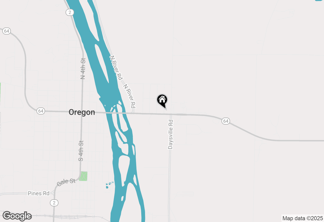 Map of 510 E Washington Street, Oregon, IL 61061