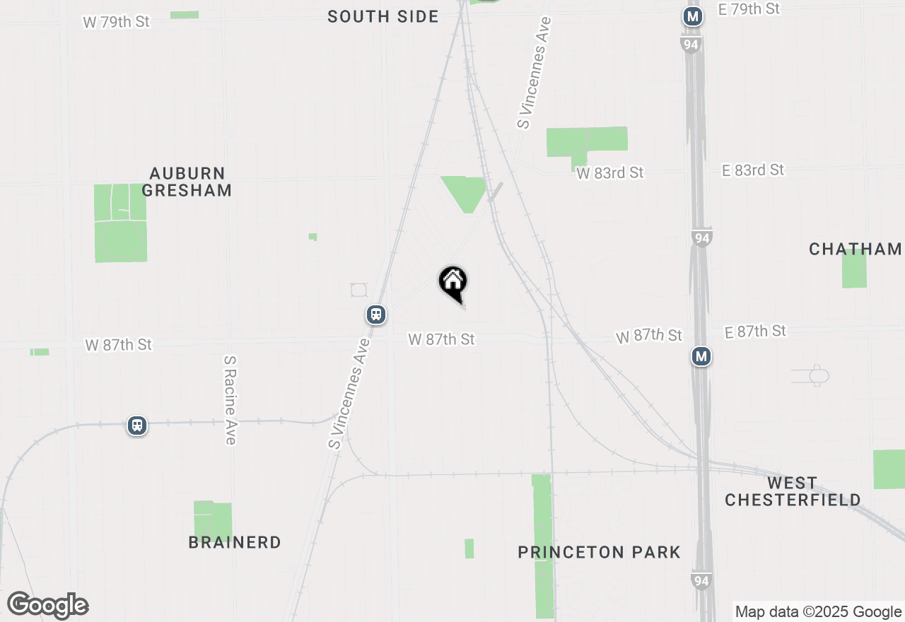 Map of 8617 S Lowe Avenue, Chicago, IL 60620