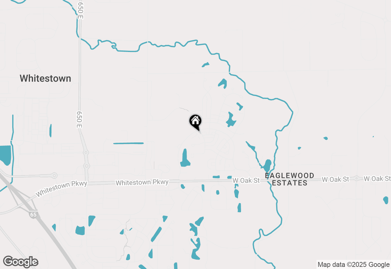 Map of 7607 W Stonegate Drive, Zionsville, IN 46077