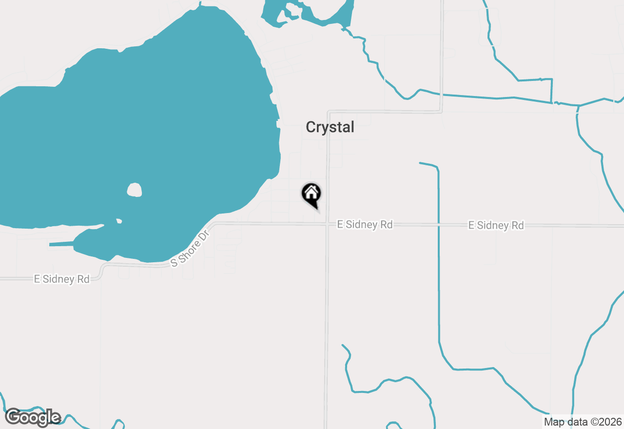 Map of 802 Parker Street, Crystal, MI 48818