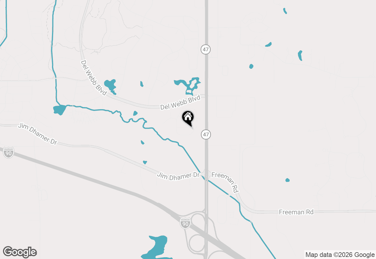 Map of 12245 Songbird Lane, Huntley, IL 60142