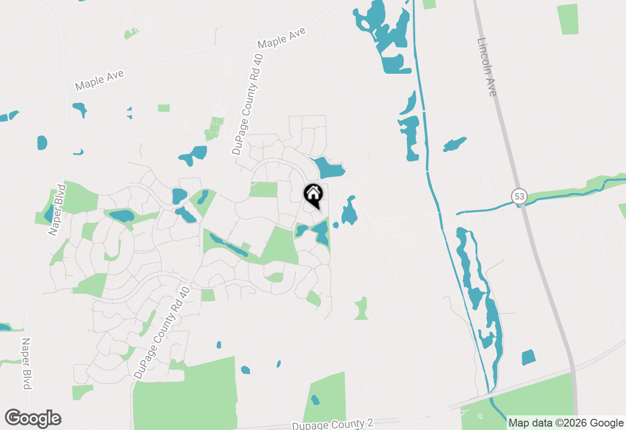 Map of 6240 Sleepy Hollow Lane, Lisle, IL 60532