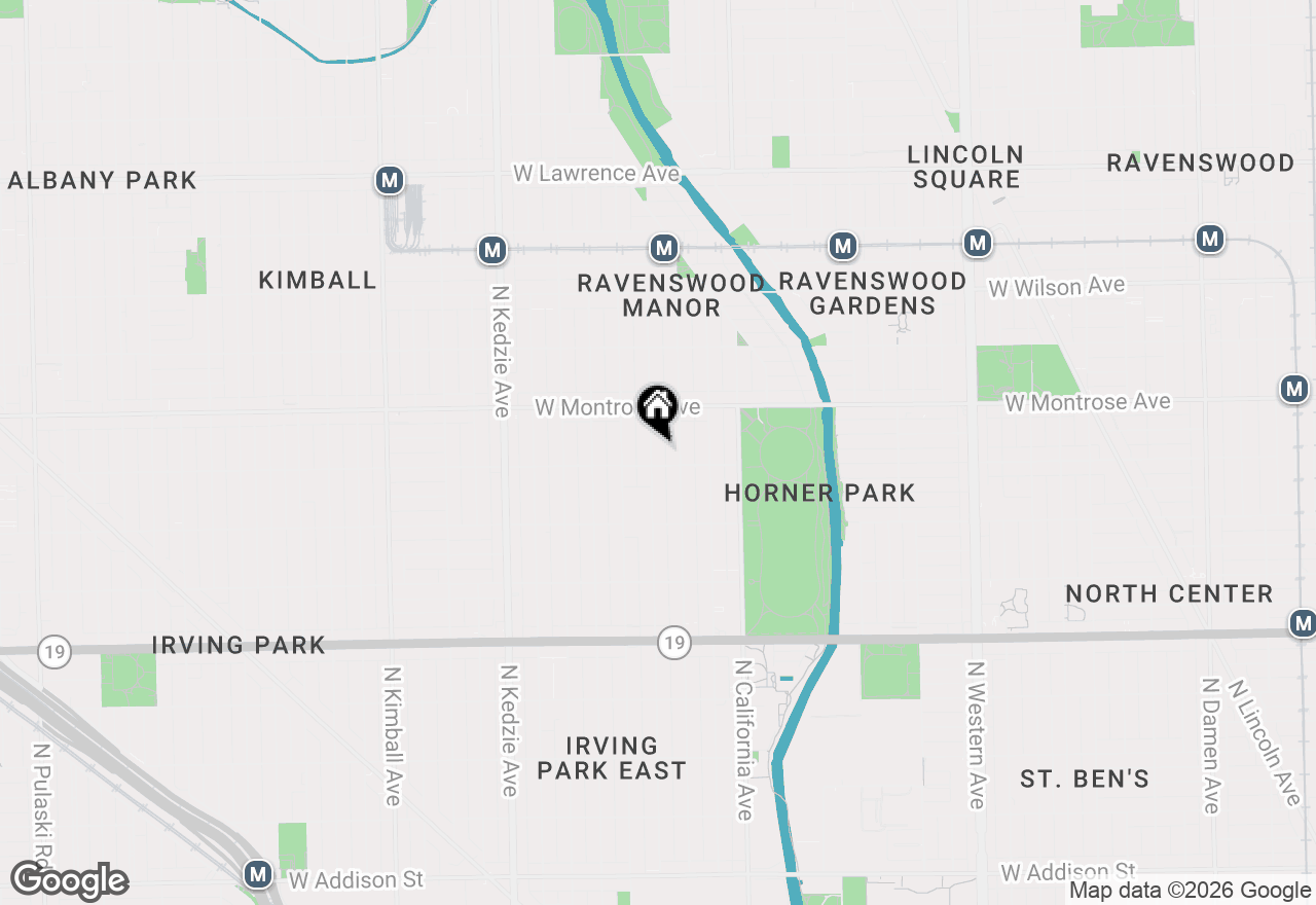 Map of 4315 N Richmond Street #2N, Chicago, IL 60618