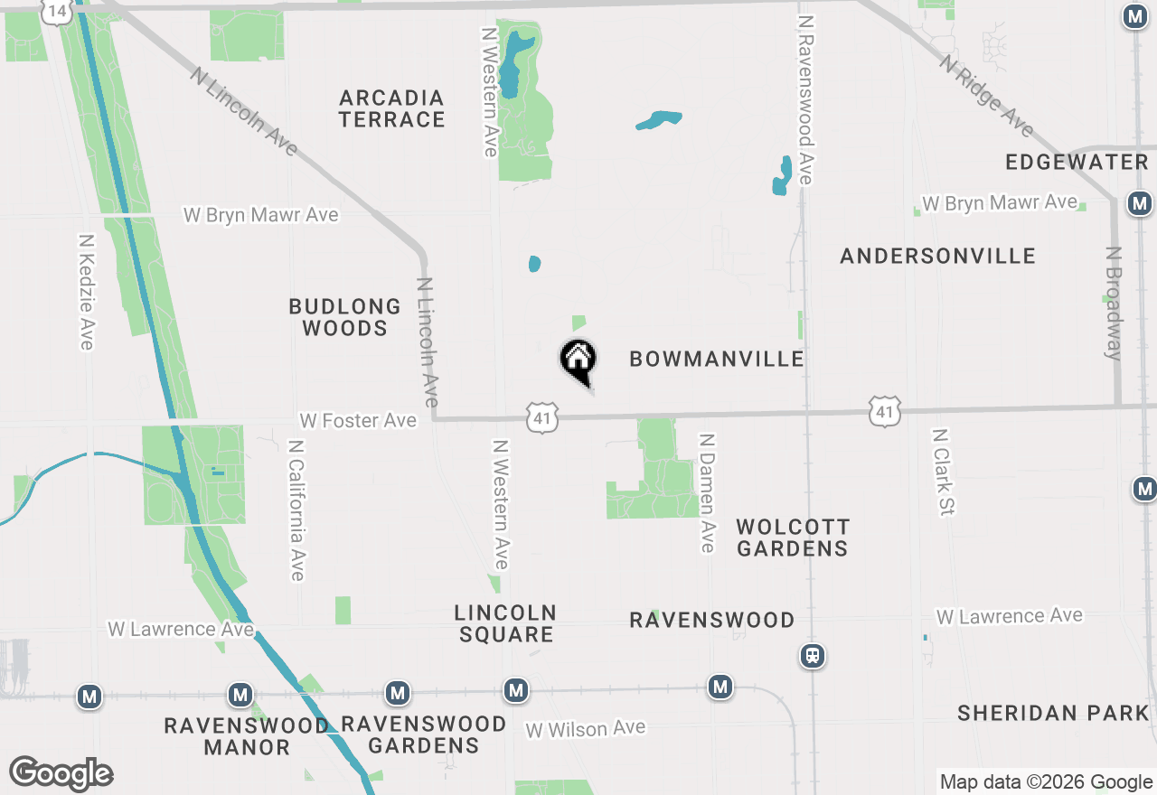 Map of 2229 W Farragut Avenue, Chicago, IL 60625