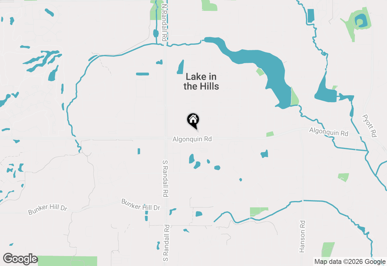 Map of 9 Crystal Lake Road #205, Lake In The Hills, IL 60156