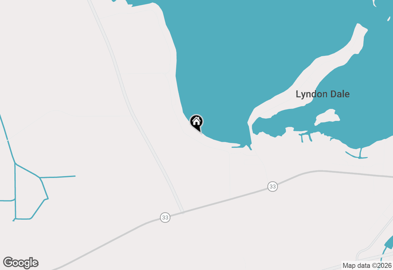 Map of N10394 Howard Dr, Fox Lake, WI 53933