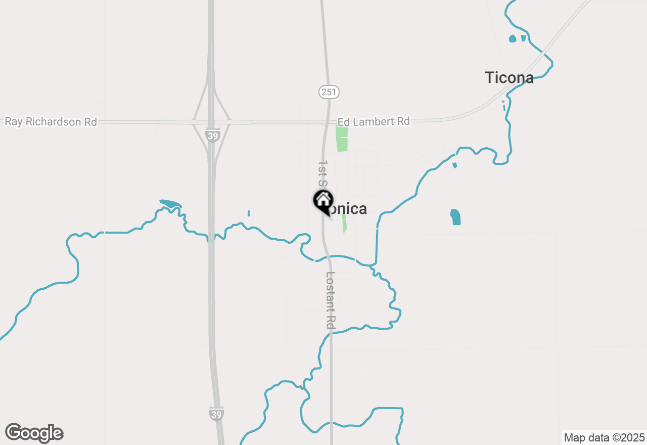 Map of 312 S 1st Street, Tonica, IL 61370