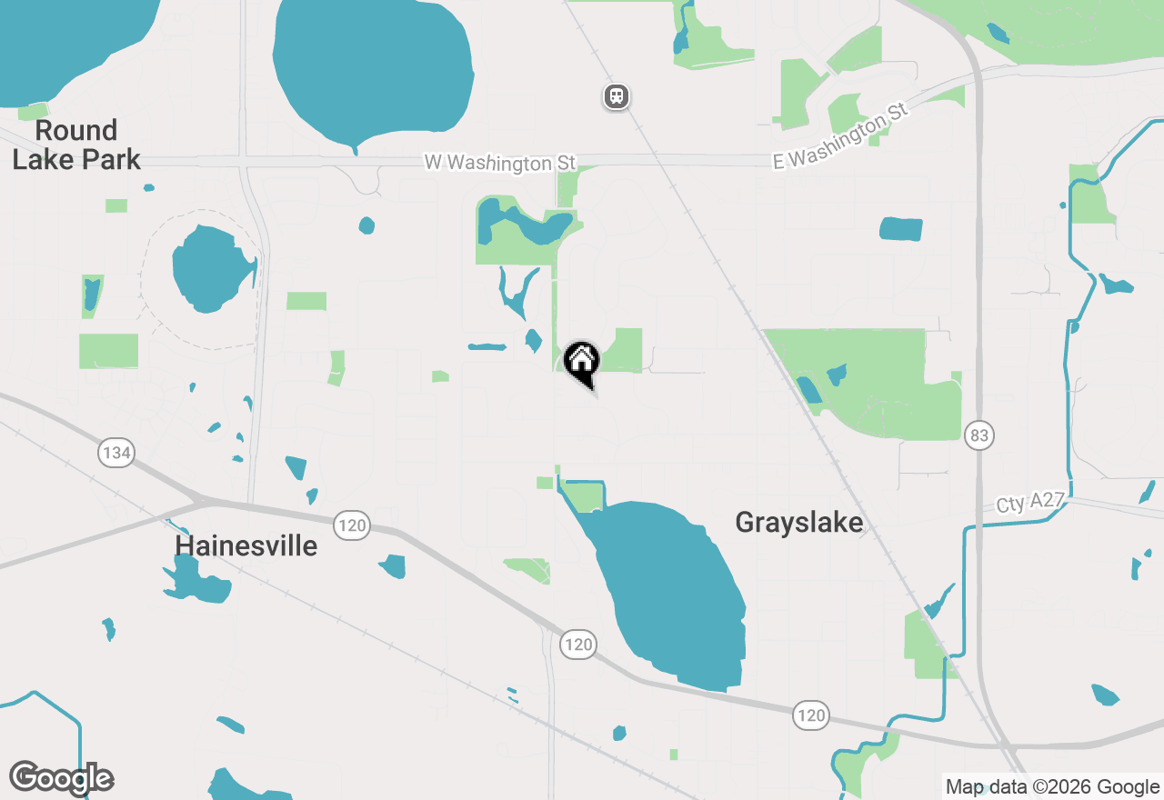 Map of 349 Woodland Drive, Grayslake, IL 60030