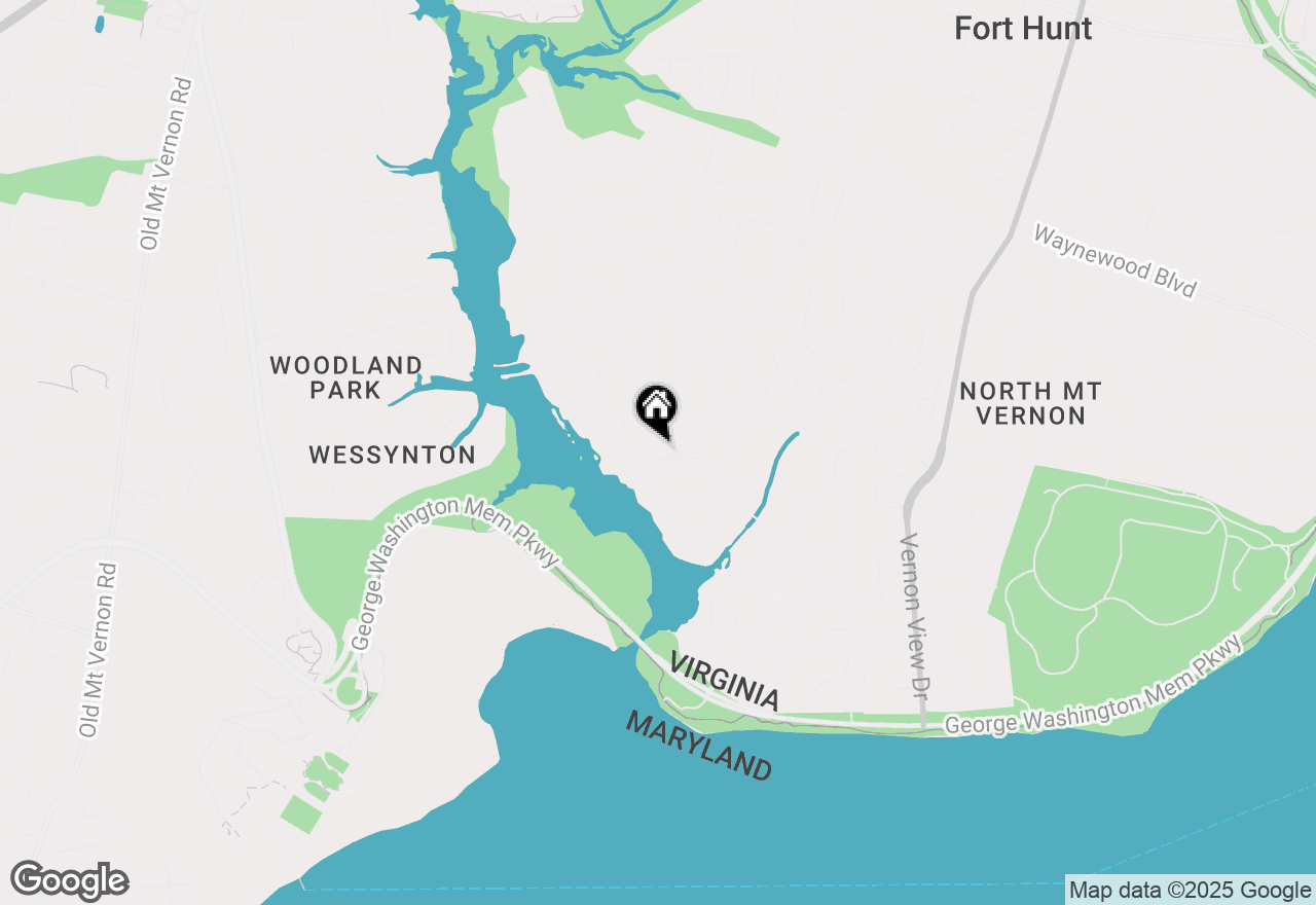 Map of 2401 Wittington Boulevard, Alexandria, VA 22308