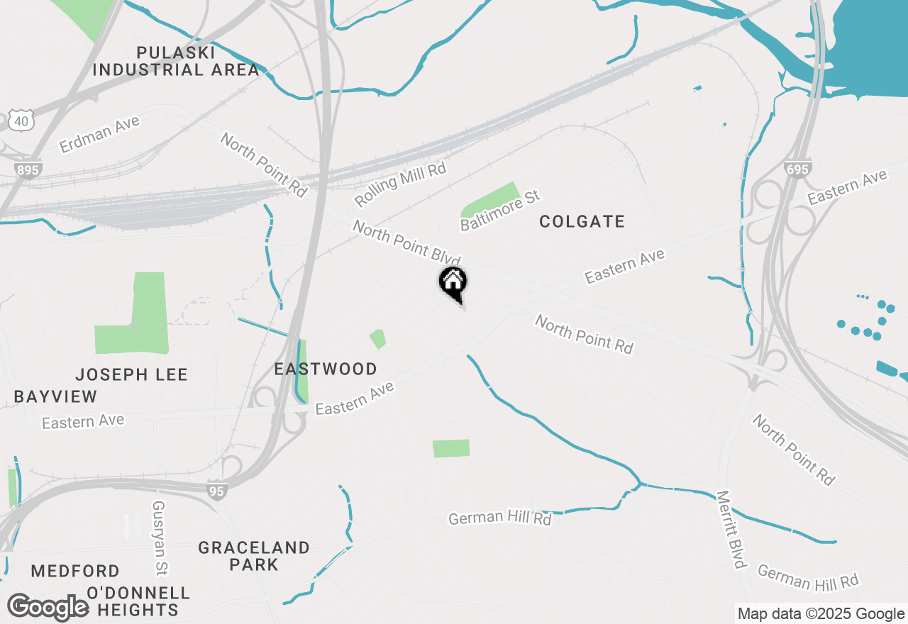 Map of 7273 Bridgewood Drive, Baltimore, MD 21224