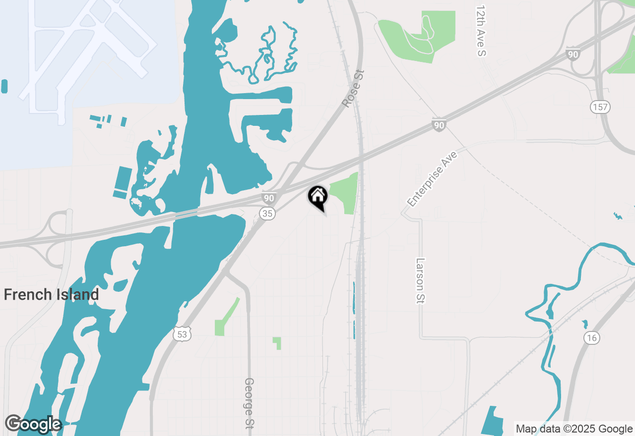 Map of 2845 Harvey St, La Crosse, WI 54603