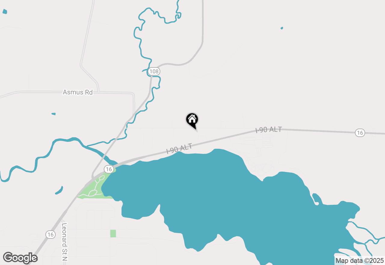 Map of W3045 Old Highway 16, West Salem, WI 54669