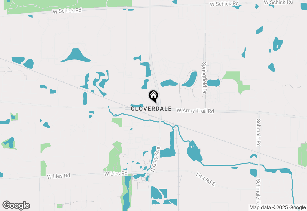 Map of 475 W Army Trail Road, Bloomingdale, IL 60108
