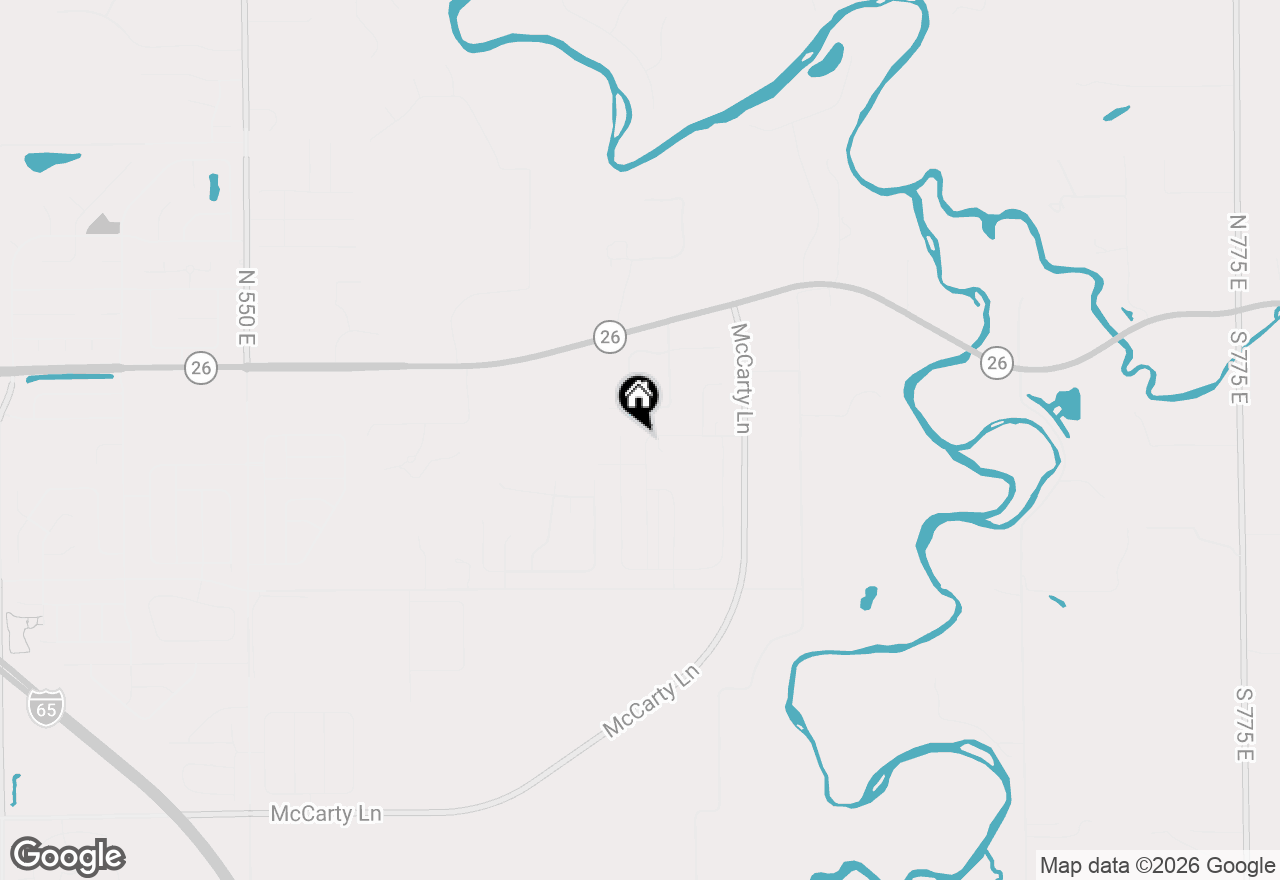 Map of 198 Wallingford Street, Lafayette, IN 47905