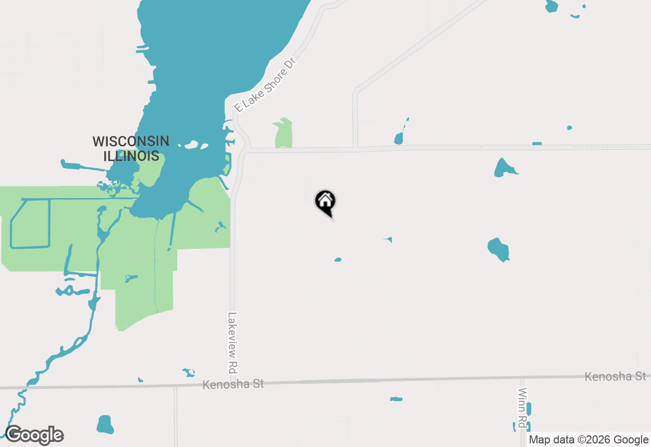 Map of 3410 Overlook Drive, Richmond, IL 60071