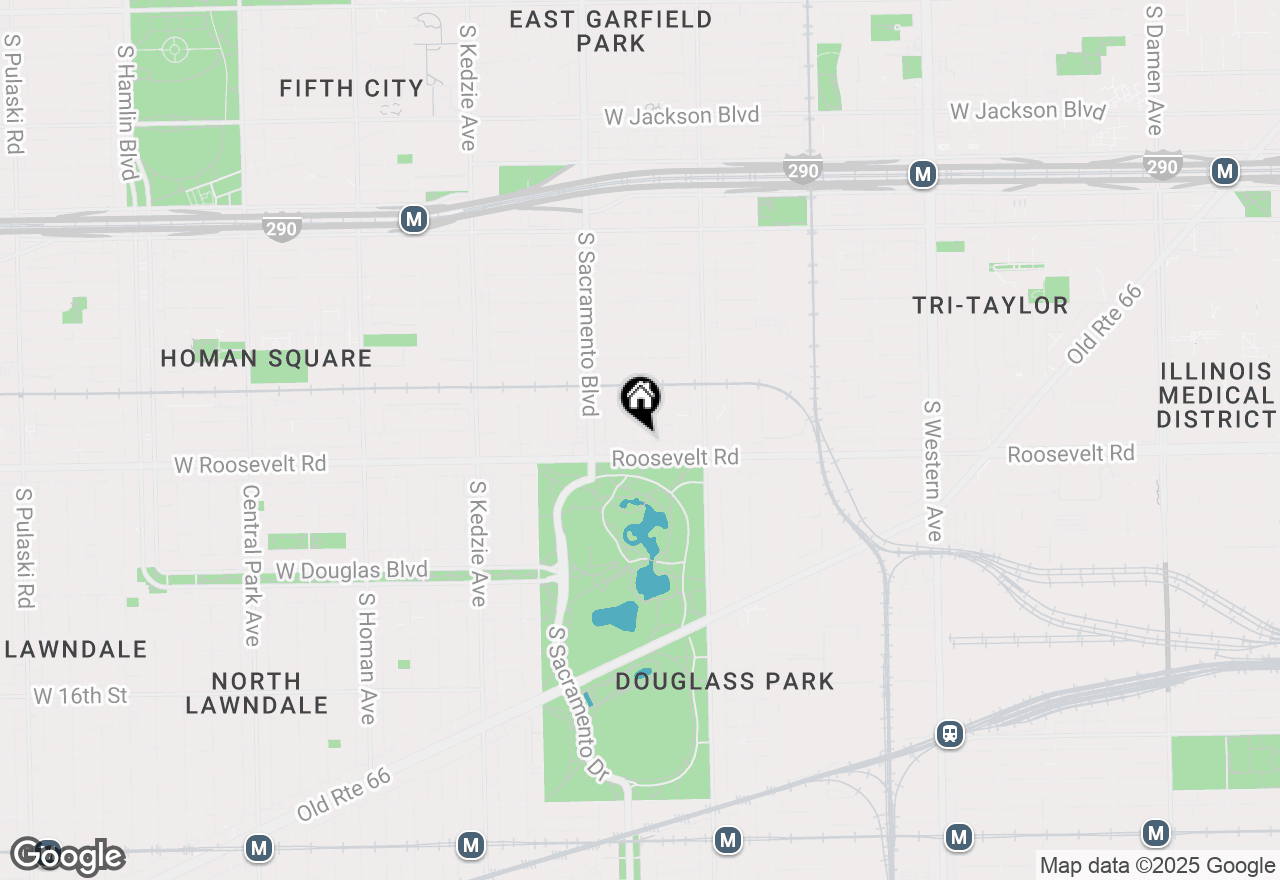 Map of 1142 S Francisco Avenue, Chicago, IL 60612