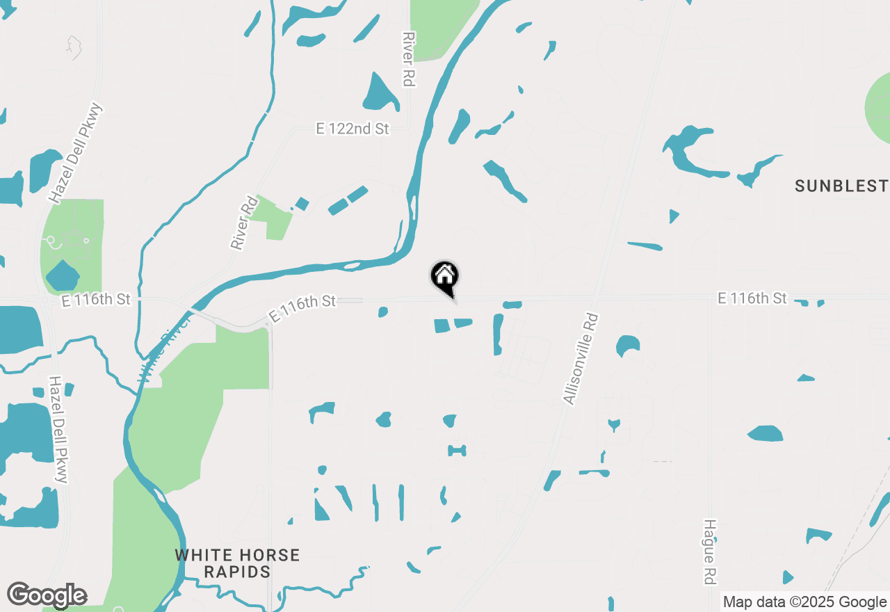 Map of 6784 Cherry Blossom West Drive, Fishers, IN 46038