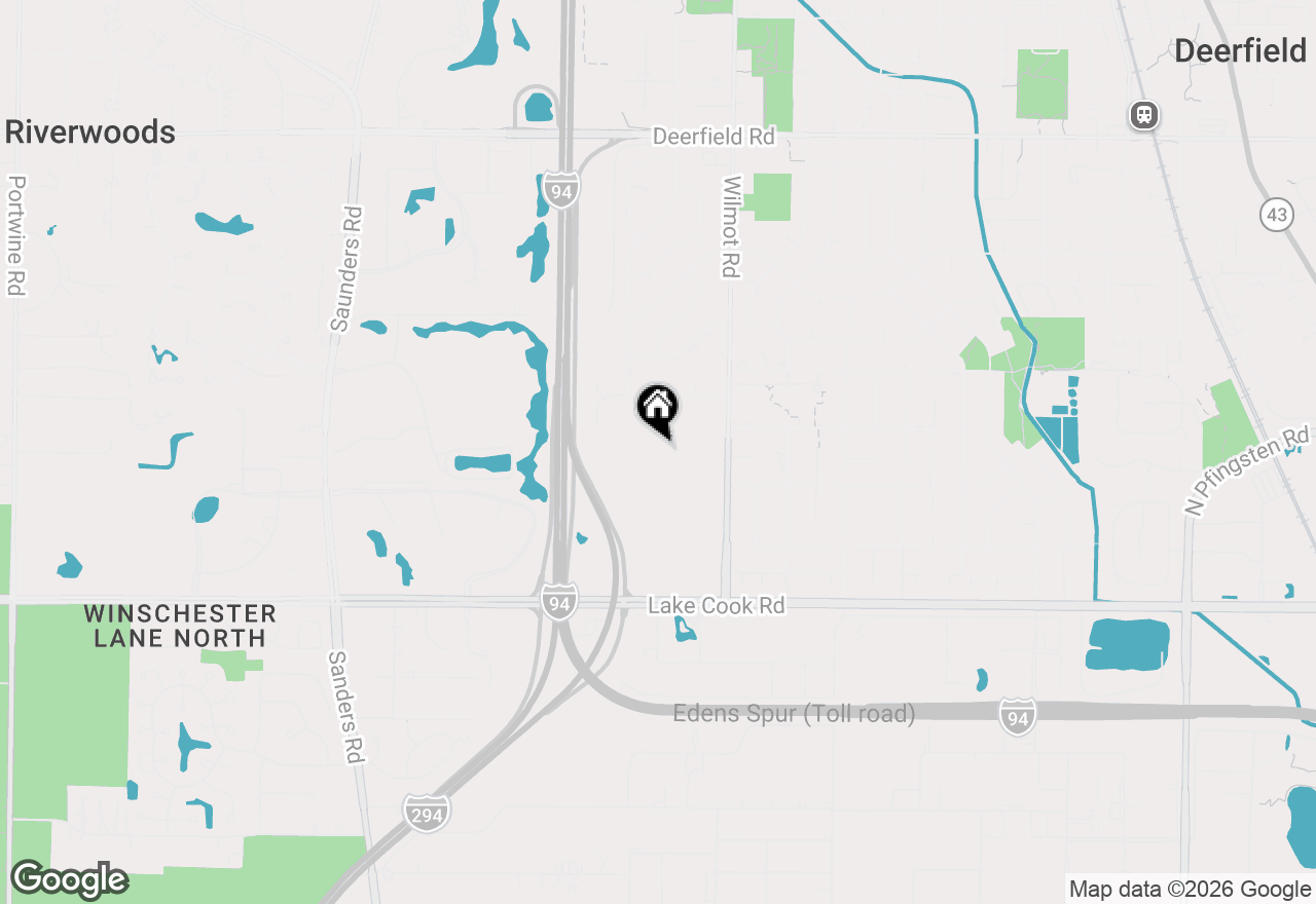 Map of 1735 Lewis Drive, Deerfield, IL 60015