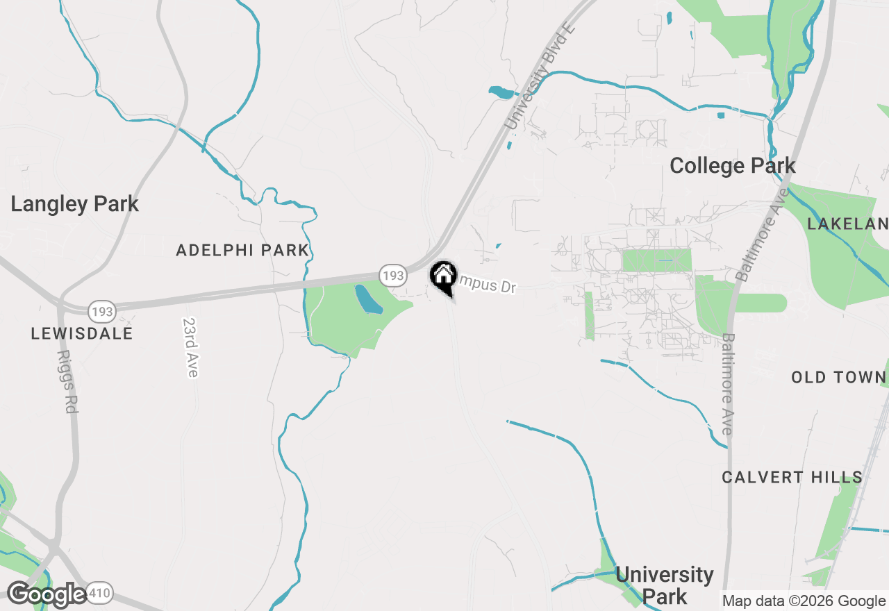 Map of 7604 Adelphi Road, Hyattsville, MD 20783