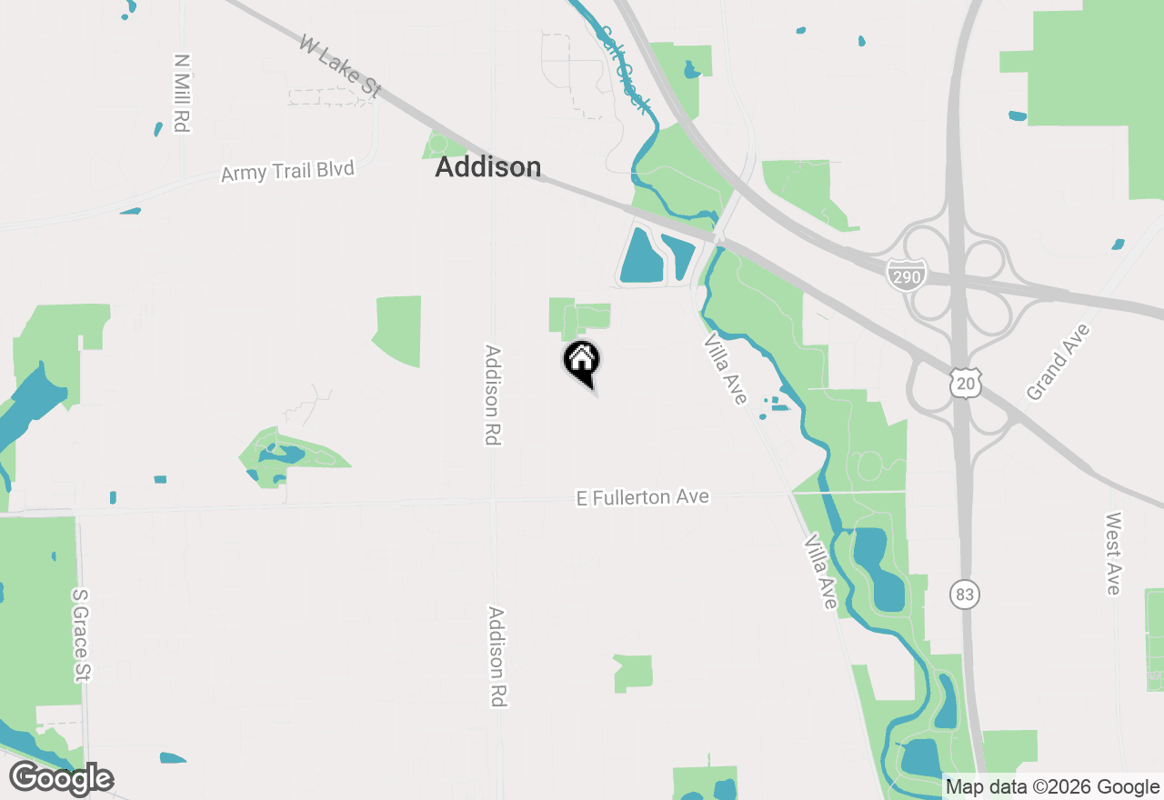 Map of 201 S Michigan Avenue, Addison, IL 60101