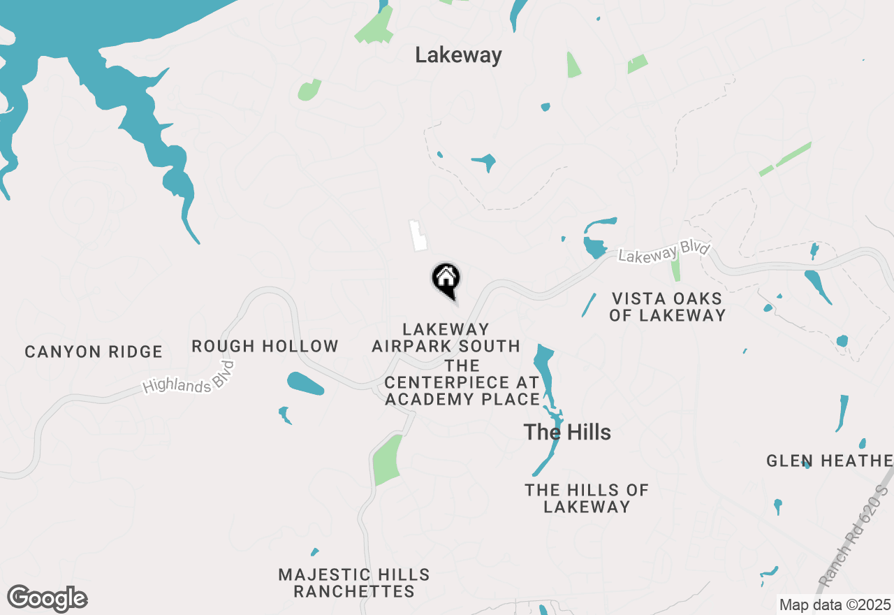 Map of 111 Blue Jay Dr, Lakeway, TX 78734