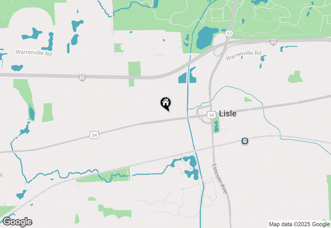 Map of 4622 Schwartz Avenue, Lisle, IL 60532