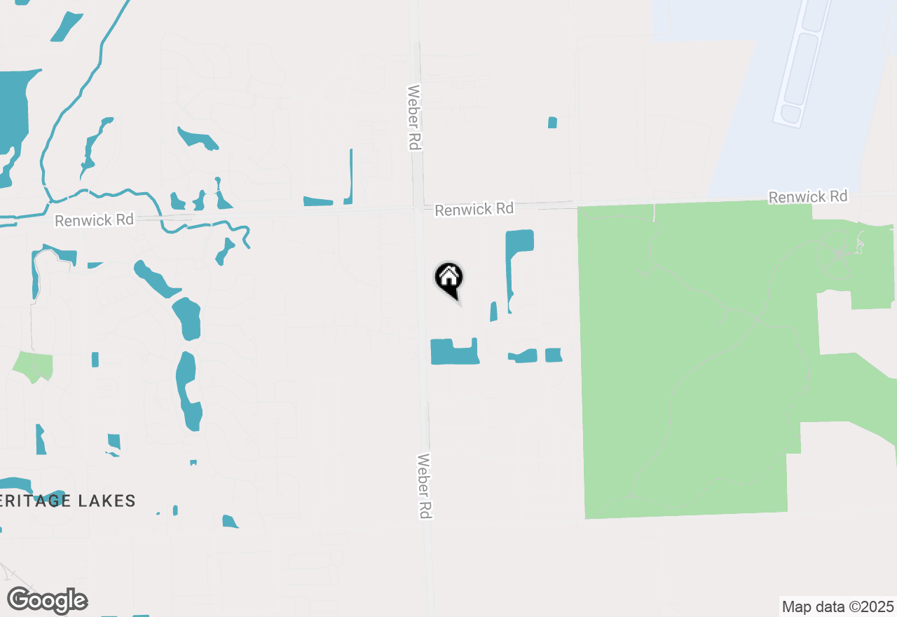 Map of 16134 Huron Street, Crest Hill, IL 60403