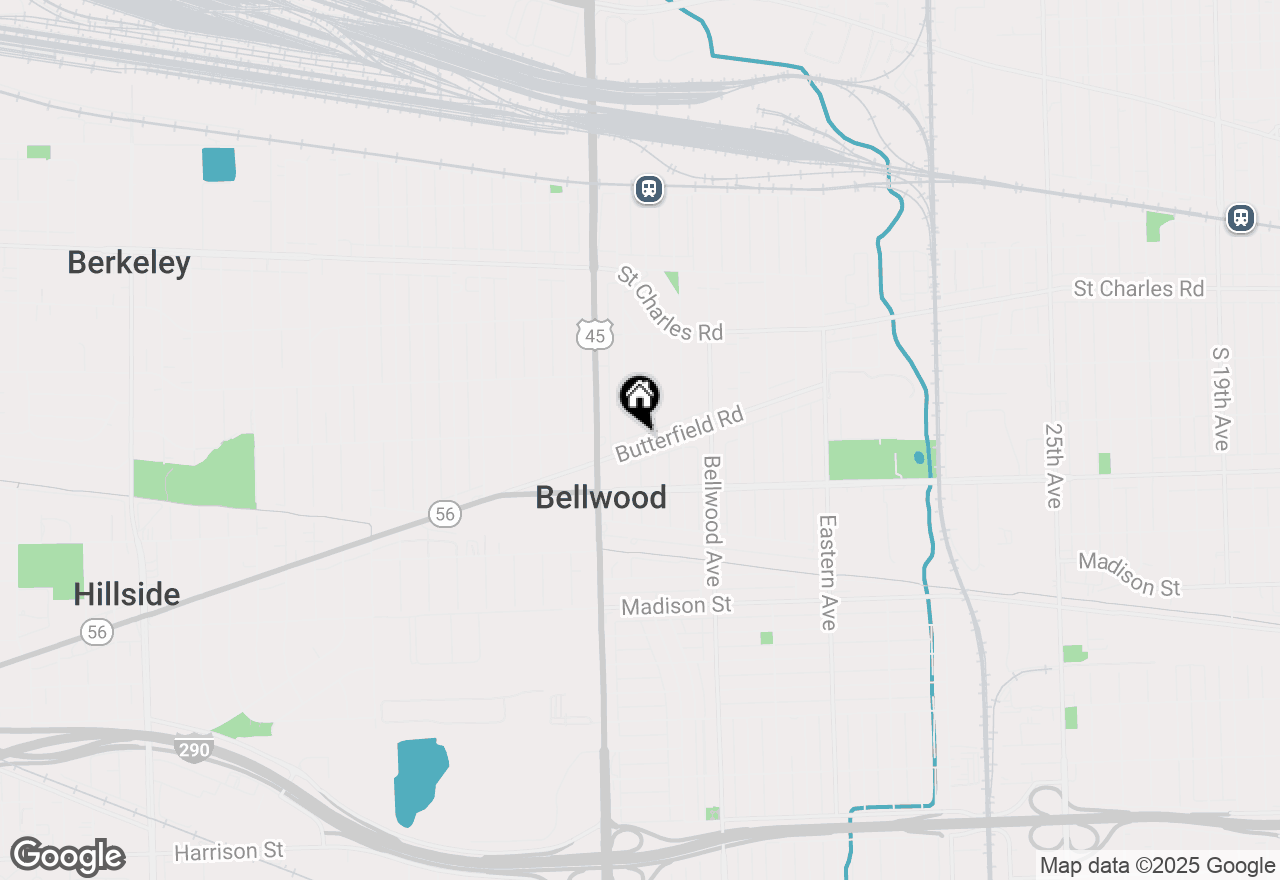 Map of 3911 Butterfield Road, Bellwood, IL 60104