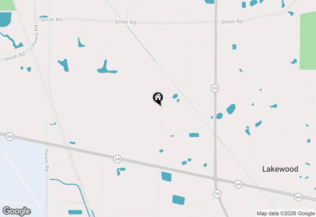 Map of 3N556 Woodland Avenue, West Chicago, IL 60185