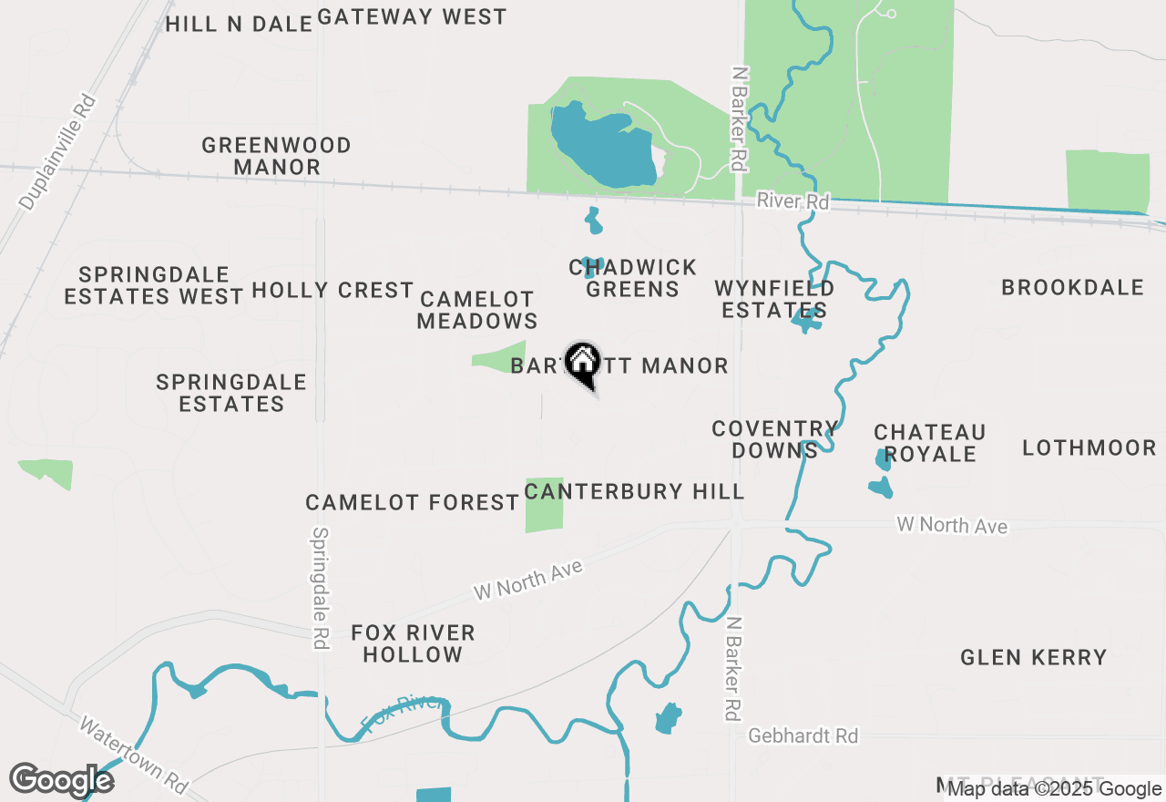 Map of 20980 Bradford Ln, Brookfield, WI 53045