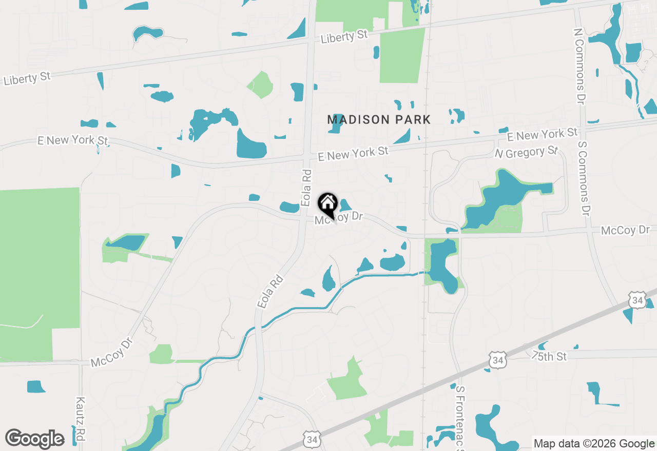 Map of 3100 Anton Circle #3100, Aurora, IL 60504