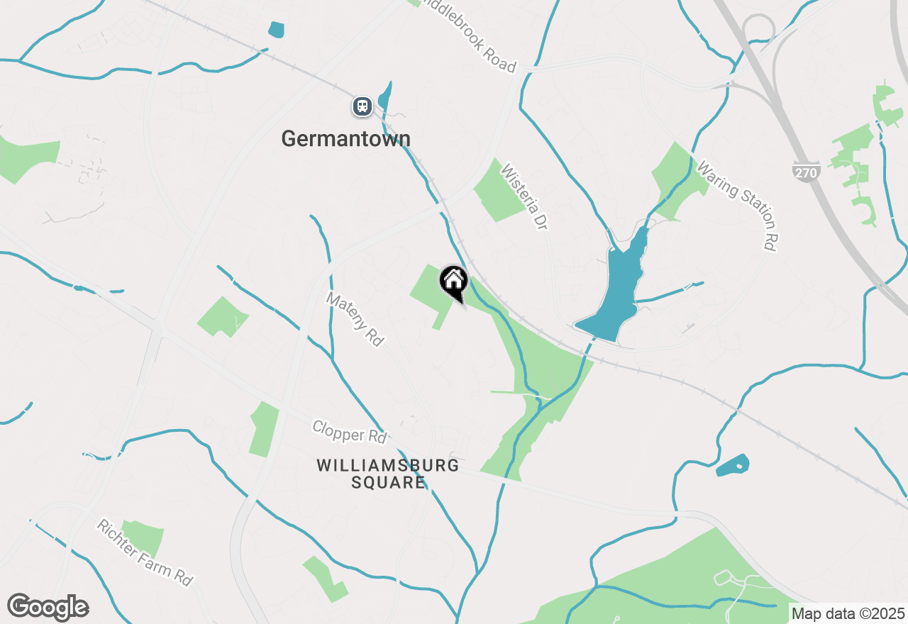 Map of 18734 Ginger Court, Germantown, MD 20874