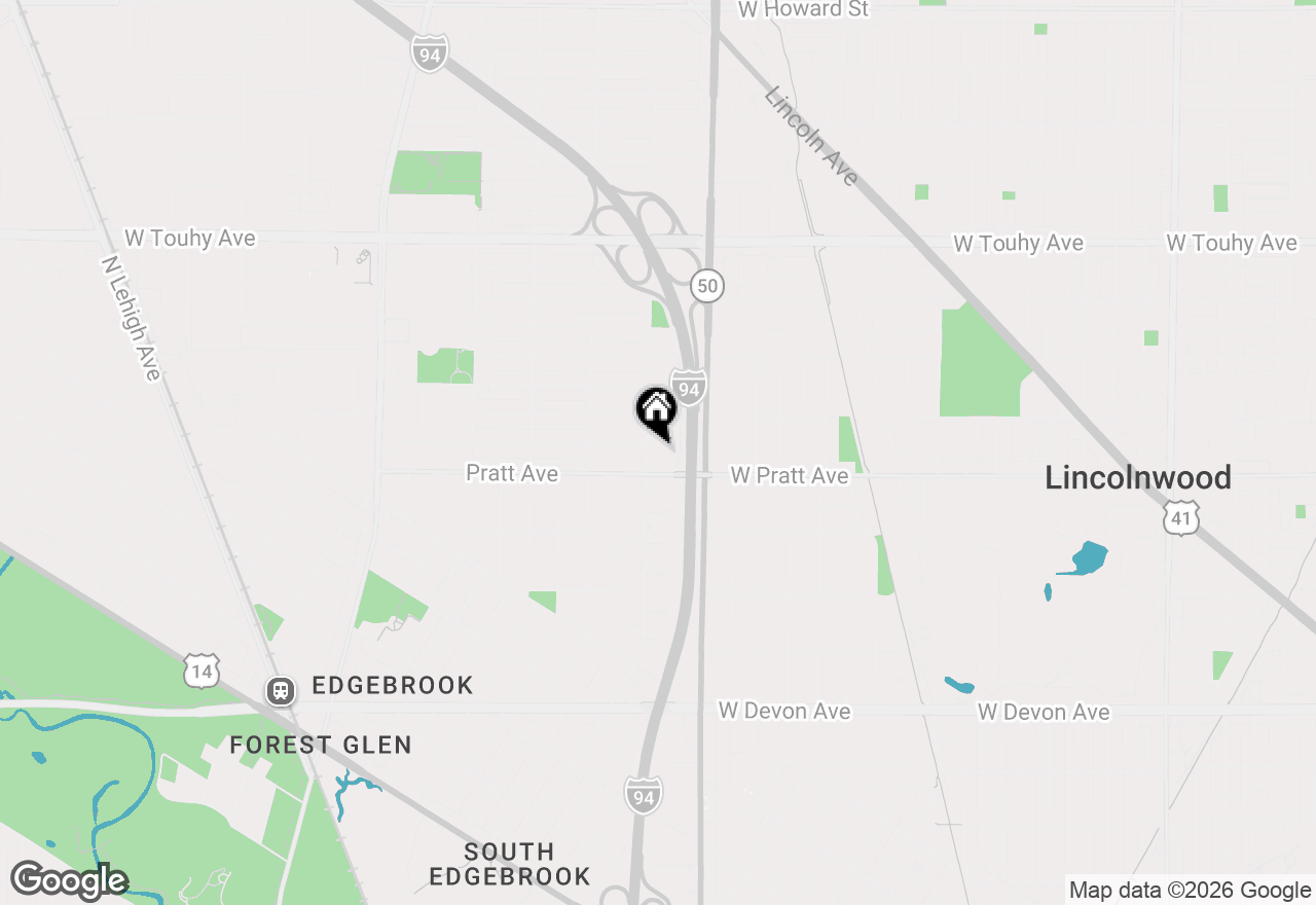 Map of 6817 N Lamon Avenue, Lincolnwood, IL 60712